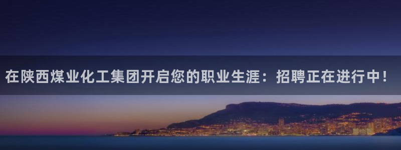 球盟会和中欧合作吗：在陕西煤业化工集团开启您的职业生涯：招聘