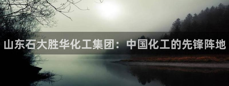球盟会最新网：山东石大胜华化工集团：中国化工的先锋阵地