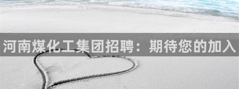 球盟会头号玩家：河南煤化工集团招聘：期待您的加入