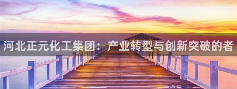 球盟会官方app首页入口：河北正元化工集团：产业转型与创新突