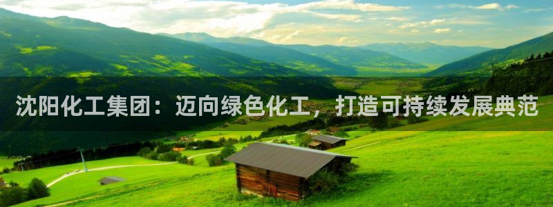 球盟会电子：沈阳化工集团：迈向绿色化工，打造可持续发展典范