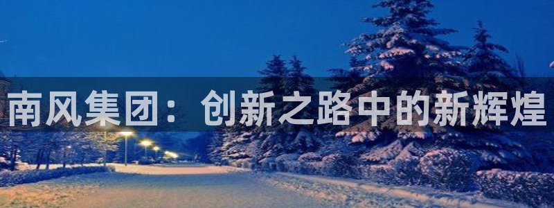 球盟会官方app首页入口：南风集团：创新之路中的新辉煌