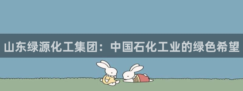 球盟会登录网址：山东绿源化工集团：中国石化工业的绿色希望