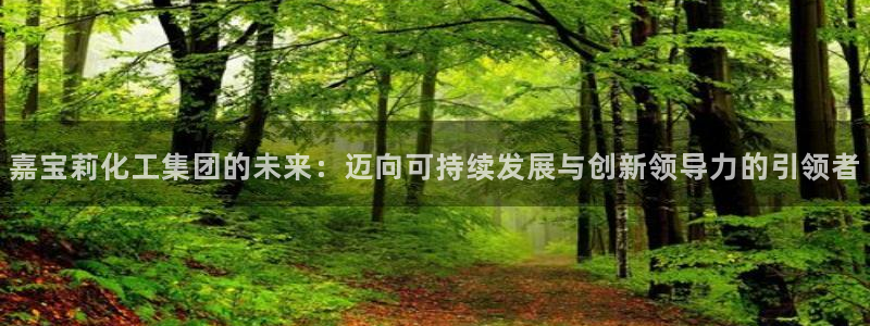 球盟会封禁：嘉宝莉化工集团的未来：迈向可持续发展与创新领导力