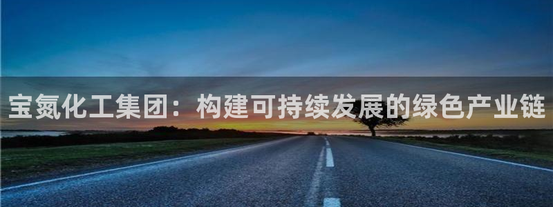 球盟会登录入口：宝氮化工集团：构建可持续发展的绿色产业链
